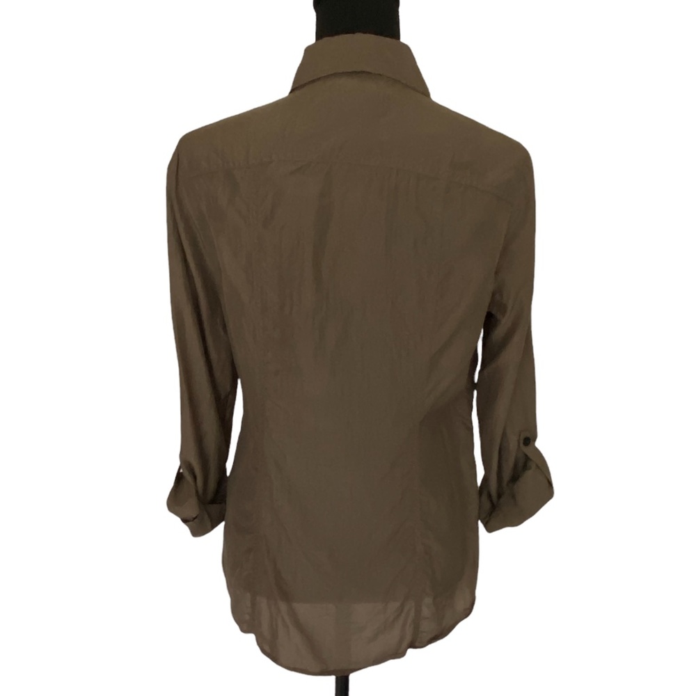 BANANA REPUBLIC Silk Blouse, Size Medium - Picture 4 of 8